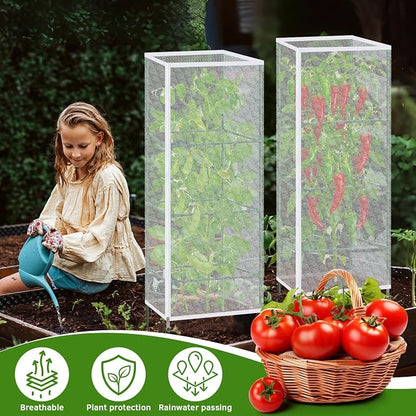 3 Pack 59"x18" Bird Netting Plant Cover - Image 7