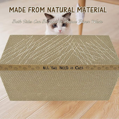 AccEncyc Cardboard Cat Scratcher Pads Cat Scratching Board - Image 5