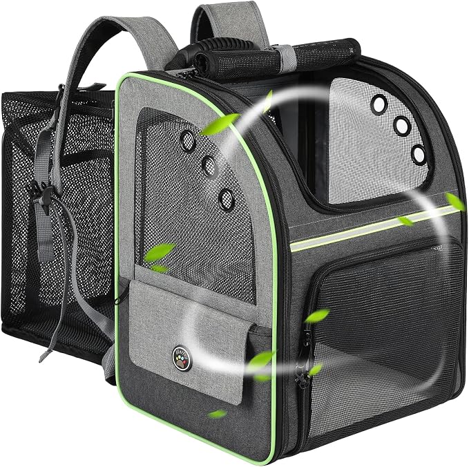 Cat Carrier Backpack, Large Cat Backpack Carrier Soft, Expandable Airline - Image 7