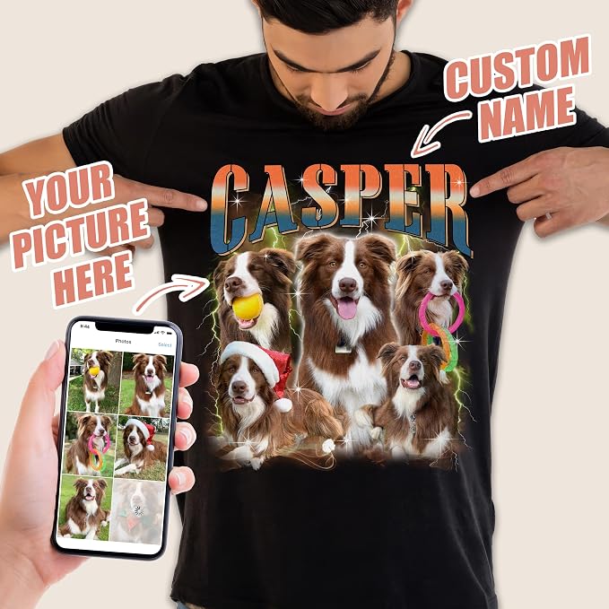 H-DEWALL Custom Shirts Custom Bootleg Rap Shirt - Image 2