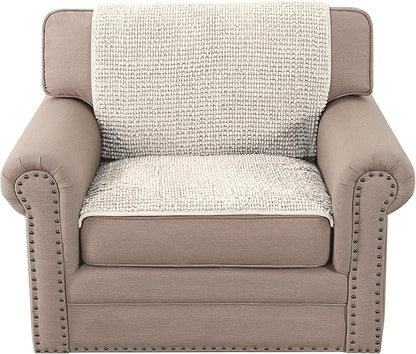 H.VERSAILTEX Plush Chenille Couch Armrest Cover 2 Packs Thick and Soft Sofa - Image 7