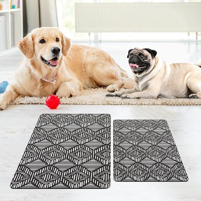 NALALAS Large Dog Mat for Food and Water, Cat Feeding Mat | Large Waterproof - Image 5
