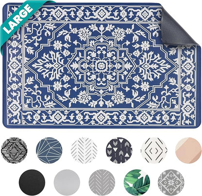 NALALAS Large Dog Mat for Food and Water, Cat Feeding Mat | Large Waterproof by NALALAS