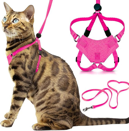 Houdini™ Escape Proof Kitten Harness and Leash Set by OutdoorBengal – Extra by OutdoorBengal