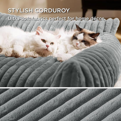 Bedsure ComfyFleece Cat Couch for Pets - Image 4