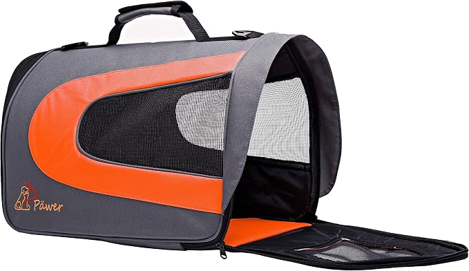 Pawer 18” x 11”x 11” Soft-Sided Foldable Airline Approved Pet Carrier - Image 7
