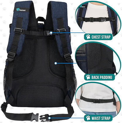 PetAmi Dog Backpack Carrier, Airline Approved Cat Backpacks - Image 4