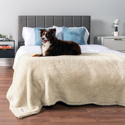 PetAmi Fluffy Waterproof Dog Blanket - Image 3