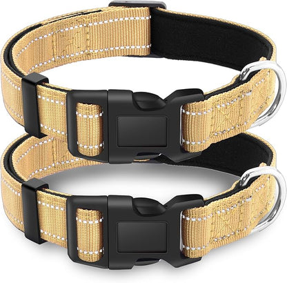 2 Pack Reflective Dog Collar by LIEVUIKEN
