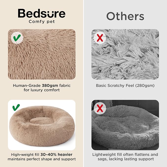 Bedsure Calming Cat Beds for Indoor Cats - Image 3