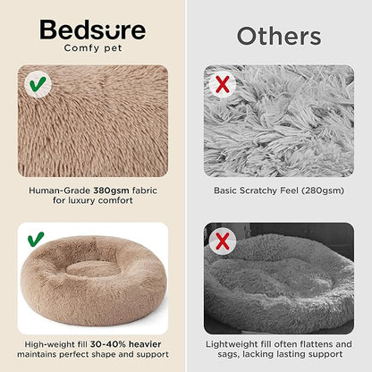 Bedsure Calming Dog Bed for Small Medium Dogs - Image 3