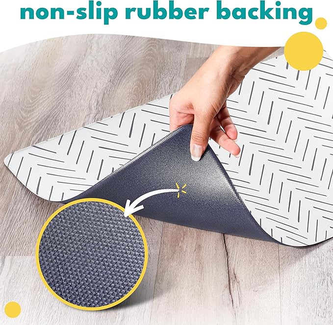 NALALAS Large Dog Mat for Food and Water, Cat Feeding Mat | Large Waterproof - Image 3