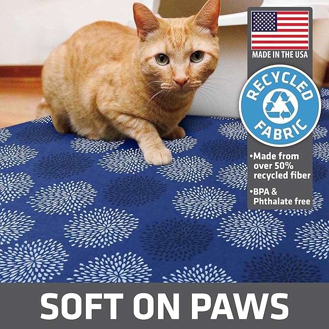 Drymate Cat Litter Box Mat, Litter Trapping Mat, Waterproof, Urine-Proof - Image 4