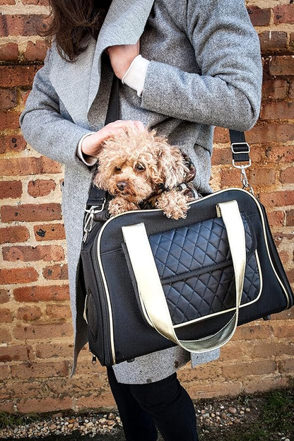Pet Life ® 'Mystique' Fashion Designer Travel Soft-Folding Airline Apprived Pet - Image 3