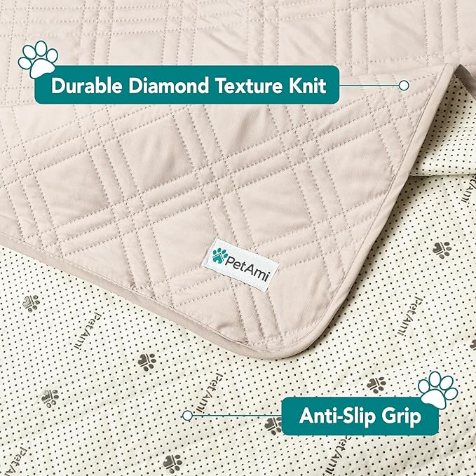 PetAmi Waterproof Couch Cover for Dogs, Reversible Furniture Cover Sofa - Image 6