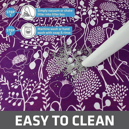 Drymate Cat Litter Box Mat, Litter Trapping Mat, Waterproof, Urine-Proof - Image 5