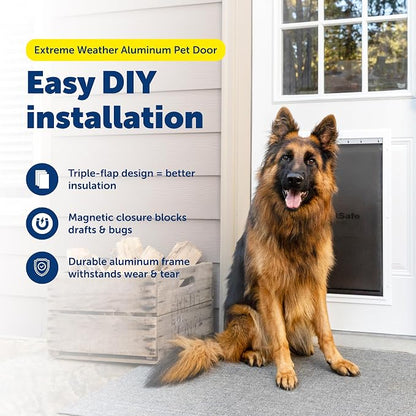 PetSafe Extreme Weather Aluminum Pet Door - Image 2