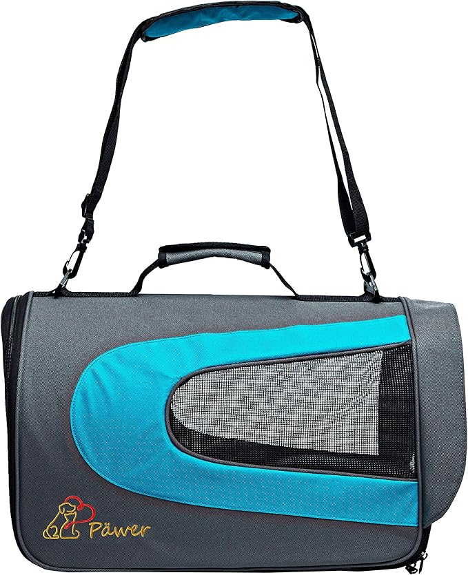 Pawer 18” x 11”x 11” Soft-Sided Foldable Airline Approved Pet Carrier by P%C3%84WER