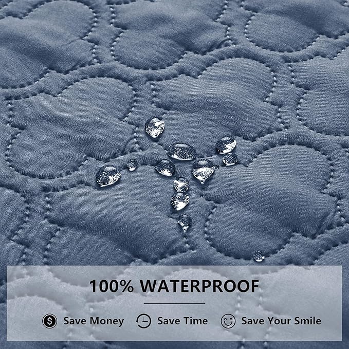Waterproof Blanket for Bed, Reversible Dog Couch Cover Pet Sofa Furniture - Image 2