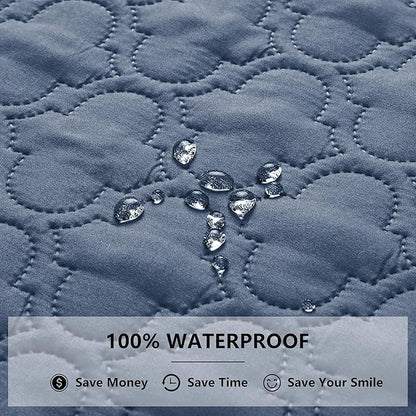 Waterproof Blanket for Bed, Reversible Dog Couch Cover Pet Sofa Furniture - Image 2