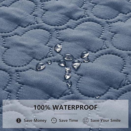 Waterproof Blanket for Bed, Reversible Dog Couch Cover Pet Sofa Furniture - Image 2
