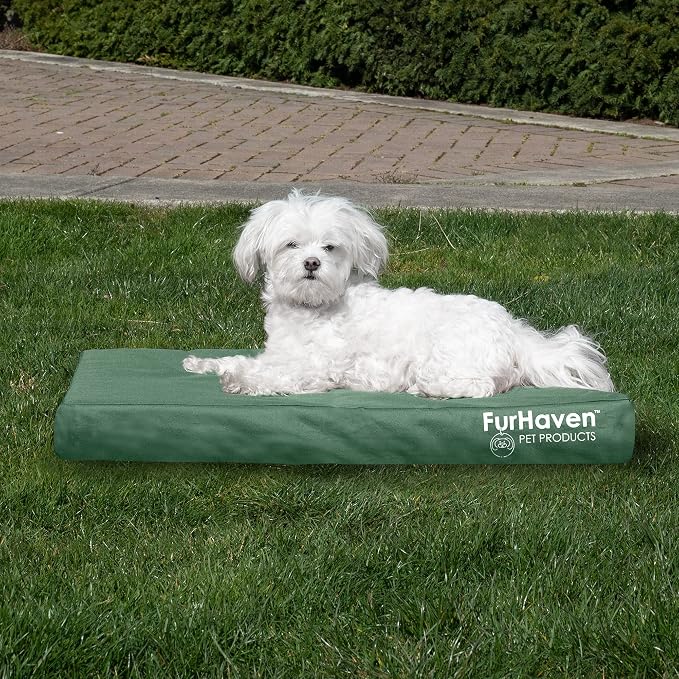 Furhaven Indoor/Outdoor Logo Oxford Polycanvas Mattress - Image 3