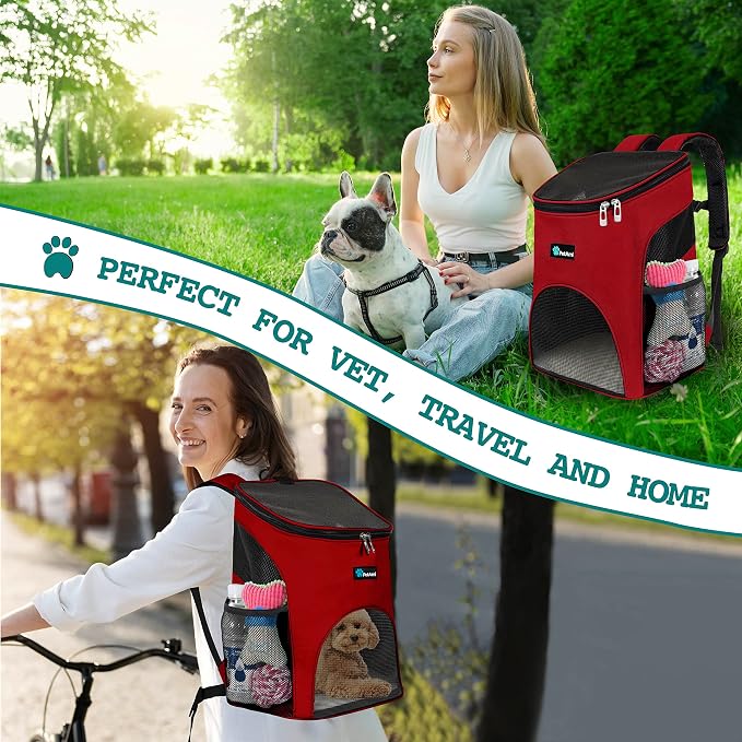 PetAmi Small Dogs and Cat Backpack Carrier, Airline Approved Pet Backpack - Image 6