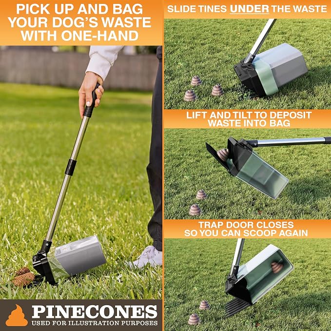 Neater Pet Brands Lift N’ Bag 2.0 Dog Pooper Scooper - Image 3