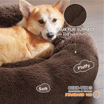 Bedsure Calming Dog Bed for Medium Dogs - Image 2