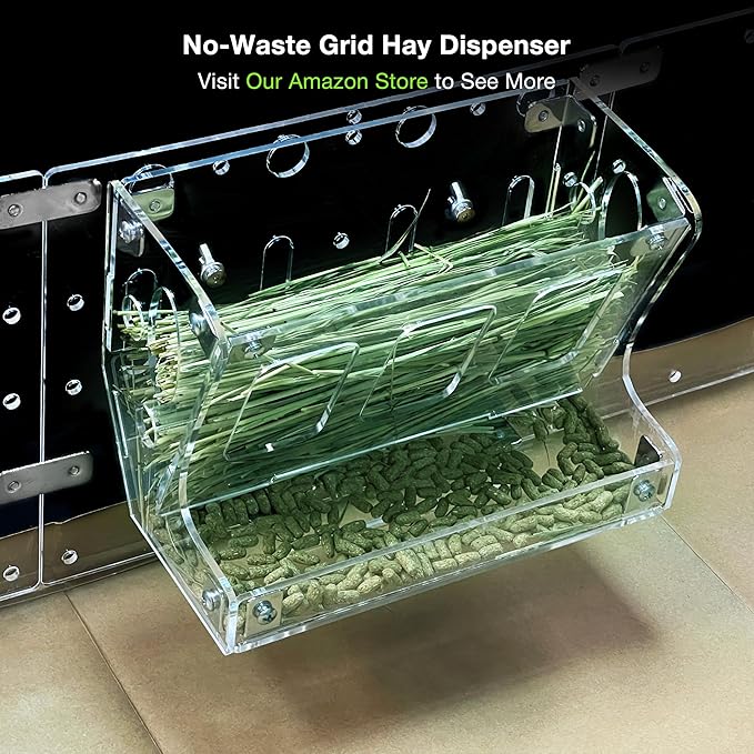 GuineaLoft™ 2-in-1 Hay & Food Feeder - Image 3