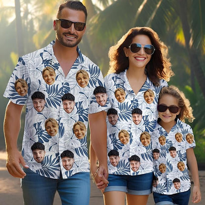 Custom Hawaiian Shirt with Face Photo Picture - Image 8