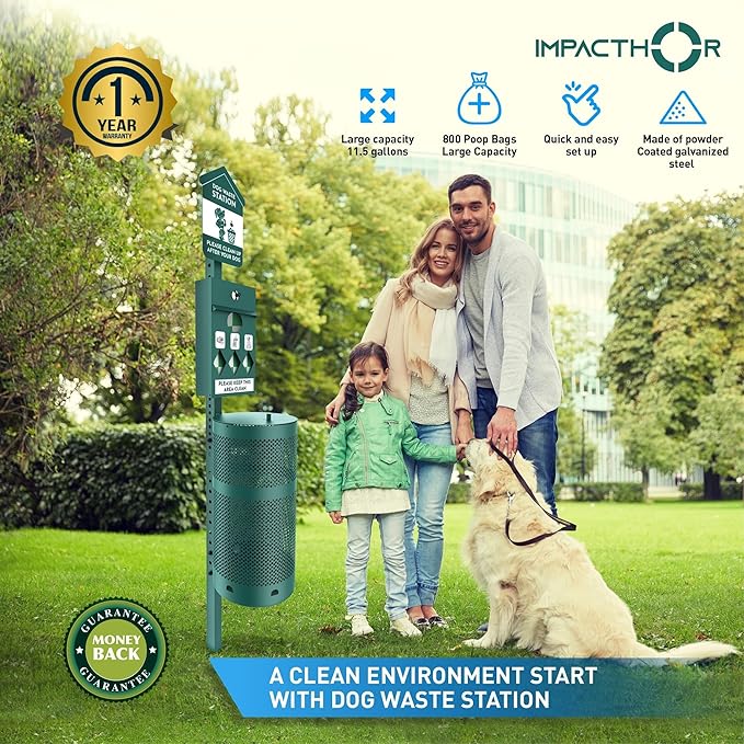 Dog Waste Station Outdoor Pet Waste Station- Desing - Image 4