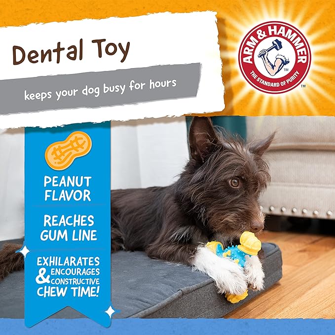 Arm & Hammer for Pets Nubbies TriBone Dog Dental Toy - Image 4