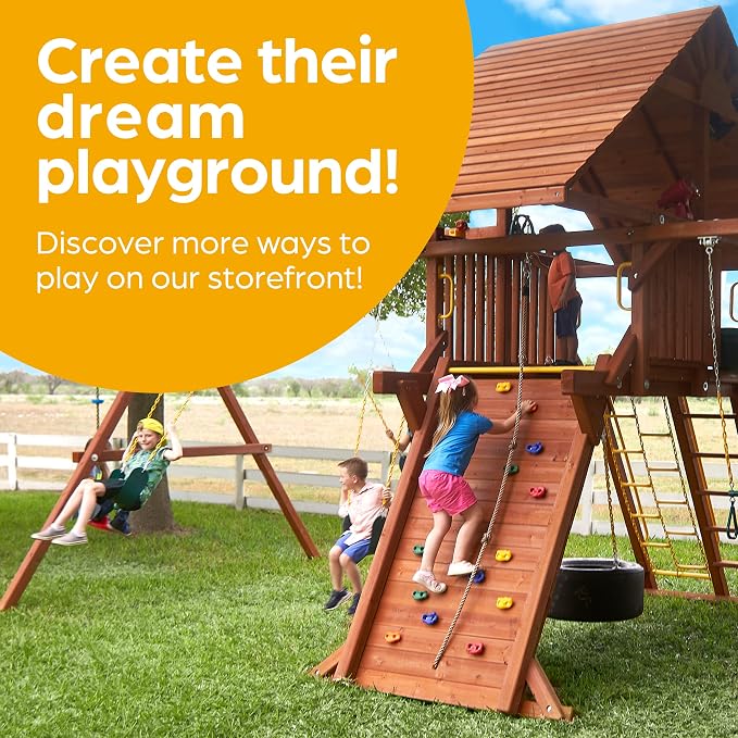 Jungle Gym Kingdom Swing for Outdoor Swing Set - Image 9