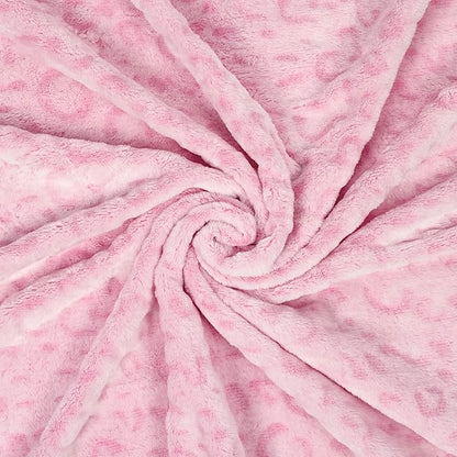 Bnuitland Leopard Print Fleece Flannel Throw Blanket - Image 6