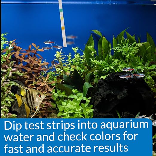API 5-in-1 Test Strips Freshwater and Saltwater Aquarium Test Strips 25-Count - Image 7