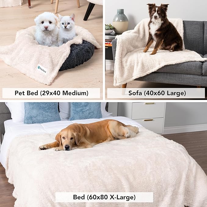 PetAmi Dog Blanket for Large Medium Dogs, Doggie - Image 5