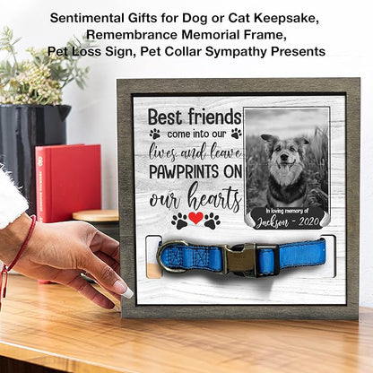 Customized Pet Sympathy Gifts Deceased Pet Picture Frame Losing A Dog Home Wall - Image 7
