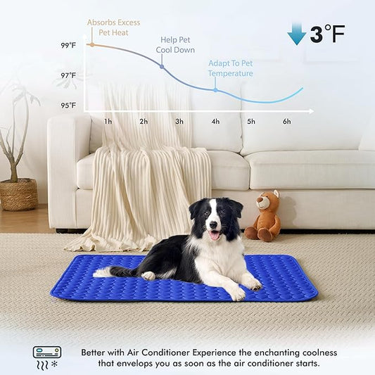 MICROCOSMOS Summer Cooling Mat & Sleeping Pad- Water Absorption Top, Materials - Image 2