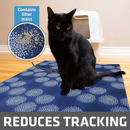 Drymate Cat Litter Box Mat, Litter Trapping Mat, Waterproof, Urine-Proof - Image 2