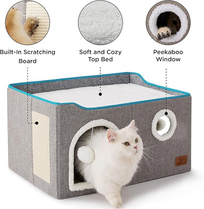 Bedsure Large Cat Beds for Indoor Cats - Image 5