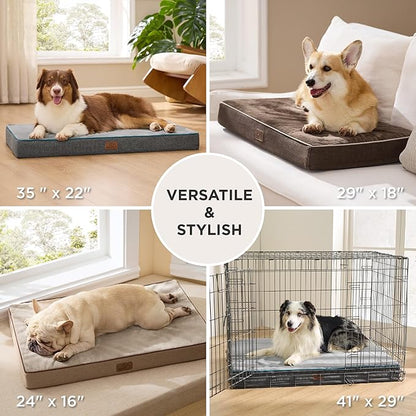 Bedsure Memory Foam Dog Bed Medium Size Dogs- Orthopedic Pet Beds - Image 5