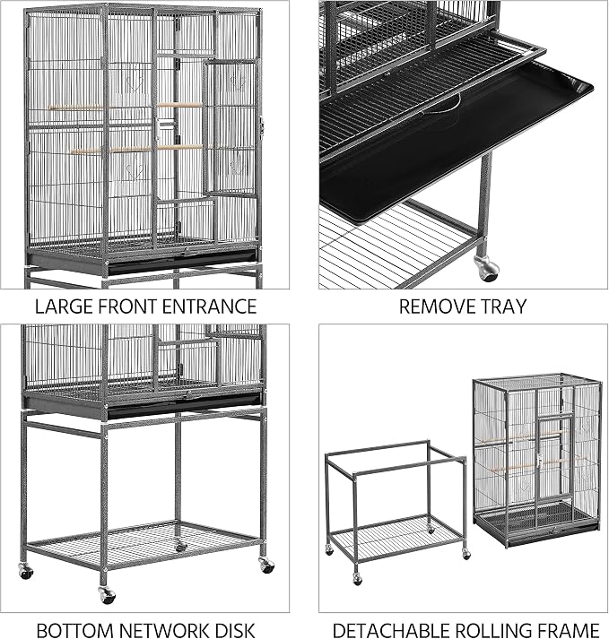 Topeakmart 53.7-inch Bird Cage - Image 5