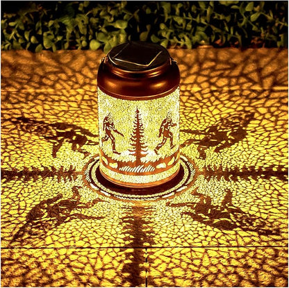 Bigfoot Solar Lanterns Outdoor Hanging Waterproof Solar Lights Big Foot by SRDJXY