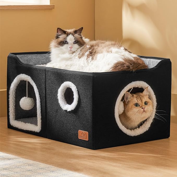 Bedsure Large Cat Beds for Indoor Cats - Image 7