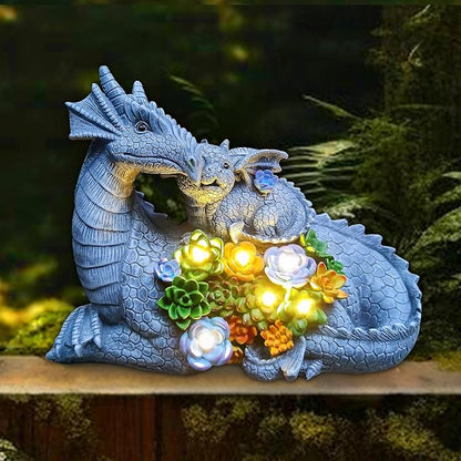 Dragon Solar Garden Statues Outdoor Decoration - Image 5