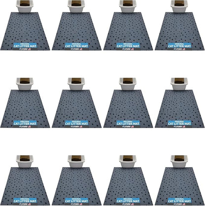 Drymate Cat Litter Box Mat, Litter Trapping Mat, Waterproof, Urine-Proof by Drymate