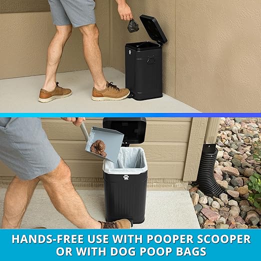 Dog Poop Trash Can Outside - Image 5