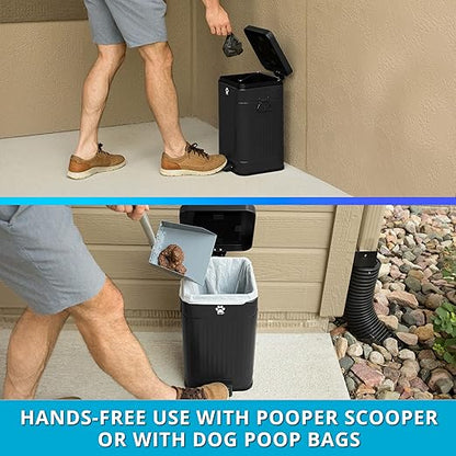Dog Poop Trash Can Outside - Image 5