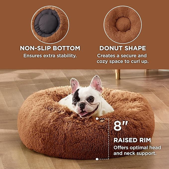 Bedsure Calming Dog Bed for Small Dogs - Image 4